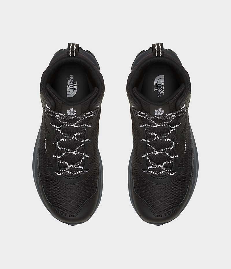 The North Face Fastpack Hiker Mid Cut Su Geçirmez Kışlık Bot Kiz Çocuk Siyah | ISTANBUL OYEV