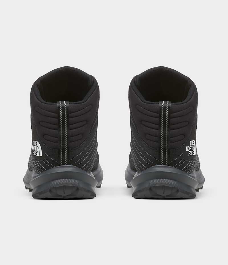 The North Face Fastpack Hiker Mid Cut Su Geçirmez Kışlık Bot Kiz Çocuk Siyah | ISTANBUL OYEV