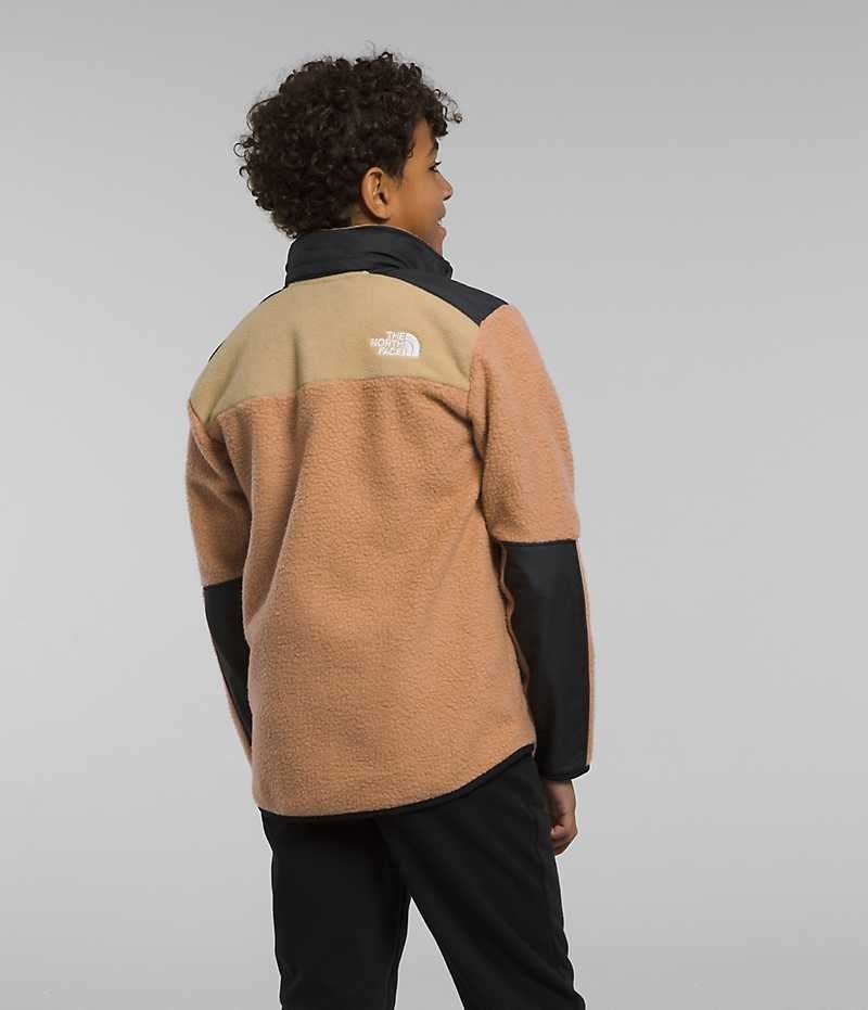 The North Face Forrest Mashup Polar Ceketler Erkek Çocuk Haki | ISTANBUL TYJK