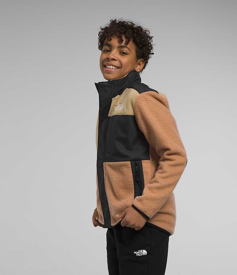 The North Face Forrest Mashup Polar Ceketler Erkek Çocuk Haki | ISTANBUL TYJK