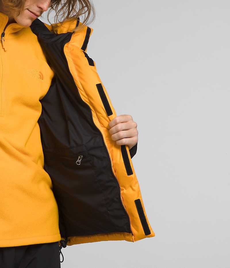 The North Face HMLYN Down Parka Erkek Altın Siyah | ISTANBUL AJYP