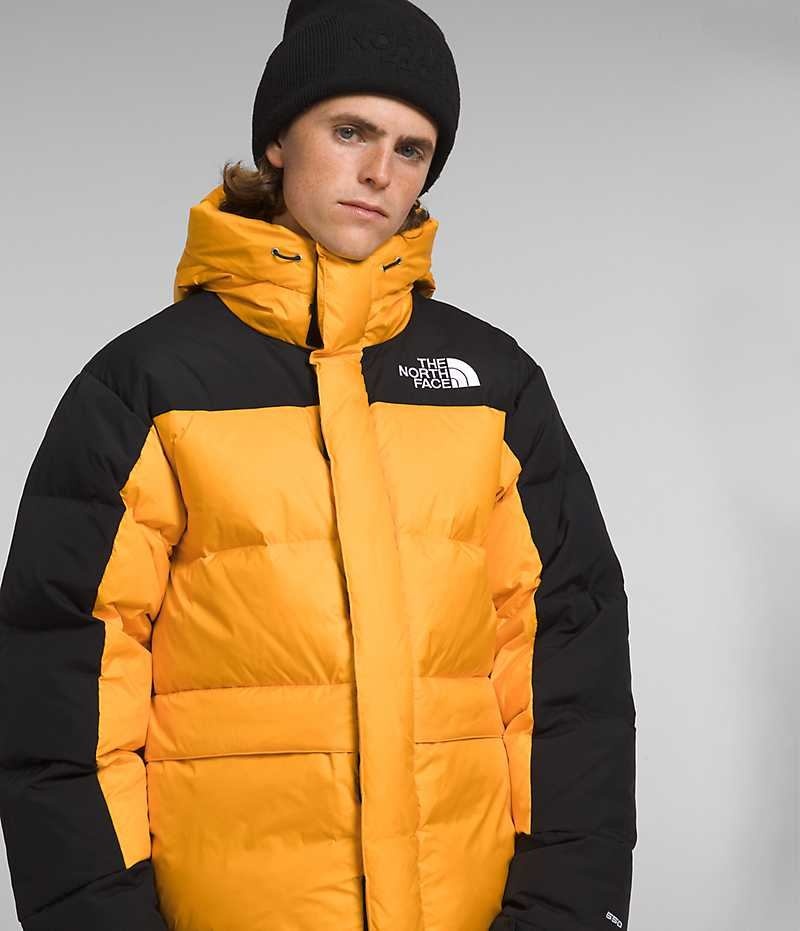 The North Face HMLYN Down Parka Erkek Altın Siyah | ISTANBUL AJYP