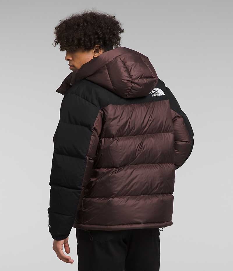The North Face HMLYN Down Parka Erkek Bordo Siyah | TÜRKIYE COMN