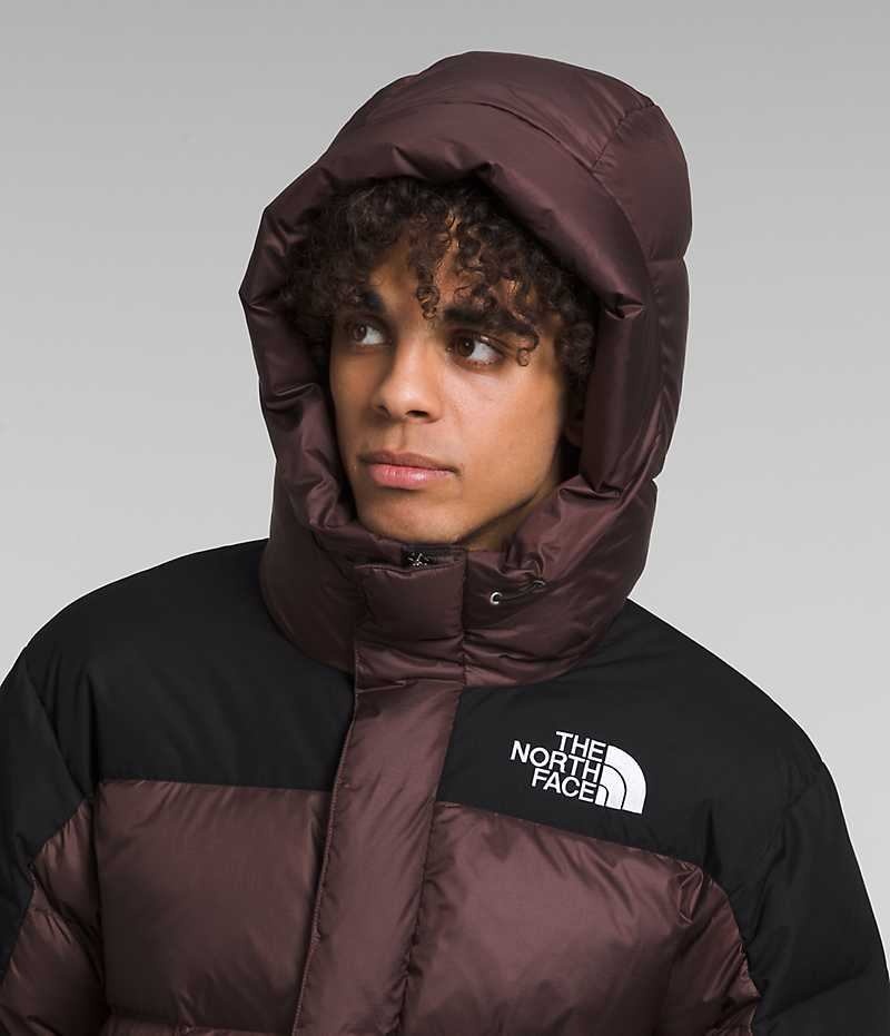 The North Face HMLYN Down Parka Erkek Bordo Siyah | TÜRKIYE COMN
