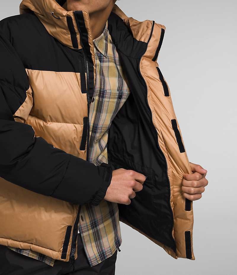 The North Face HMLYN Down Parka Erkek Haki Siyah | ISTANBUL KSRB