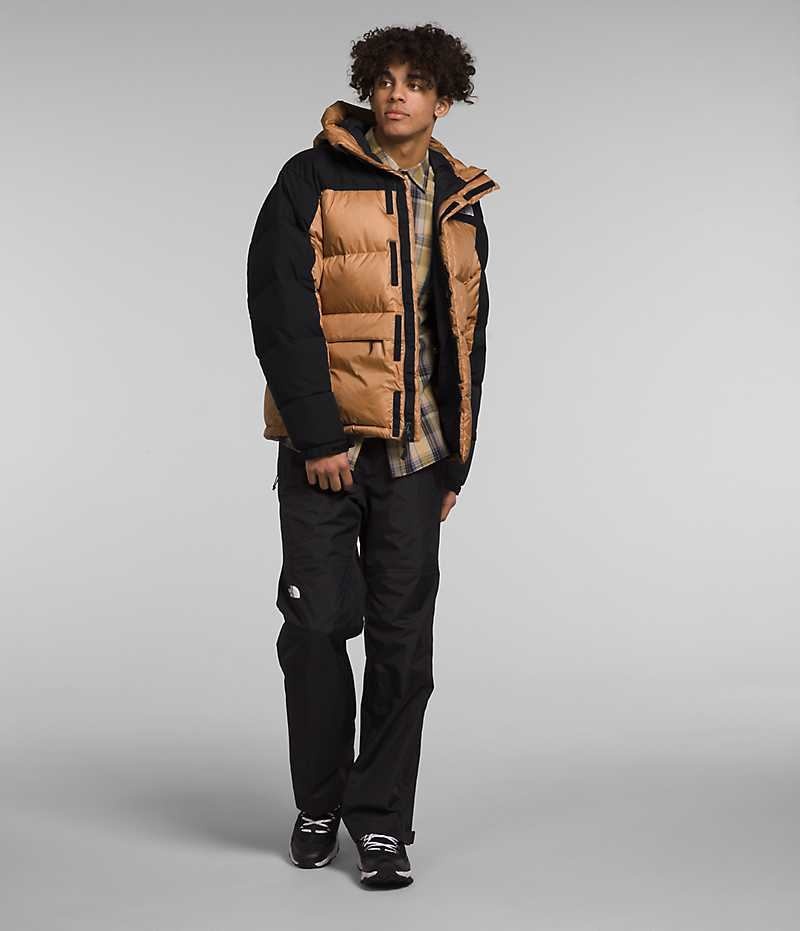 The North Face HMLYN Down Parka Erkek Haki Siyah | ISTANBUL KSRB