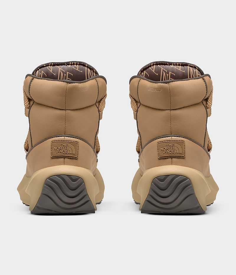 The North Face Halseigh ThermoBall™ Dantel Su Geçirmez Kışlık Bot Kadın Kahverengi | TÜRKIYE KQCL