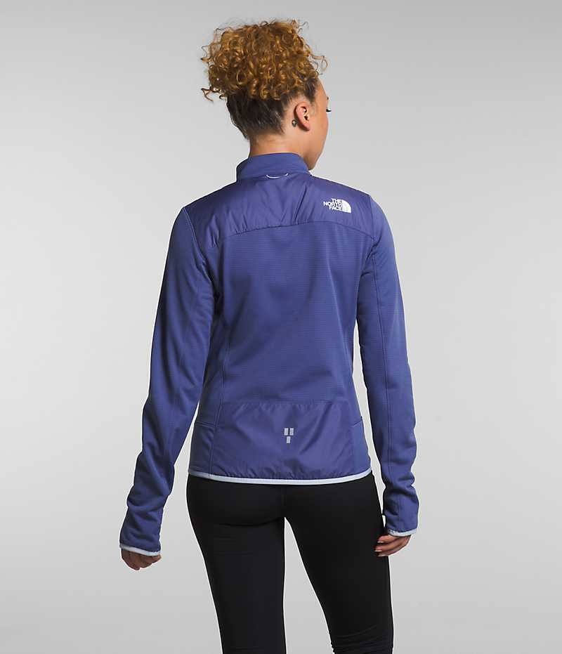The North Face Kışlık Warm Pro Polar Ceketler Kadın Mavi | TÜRKIYE QIPM