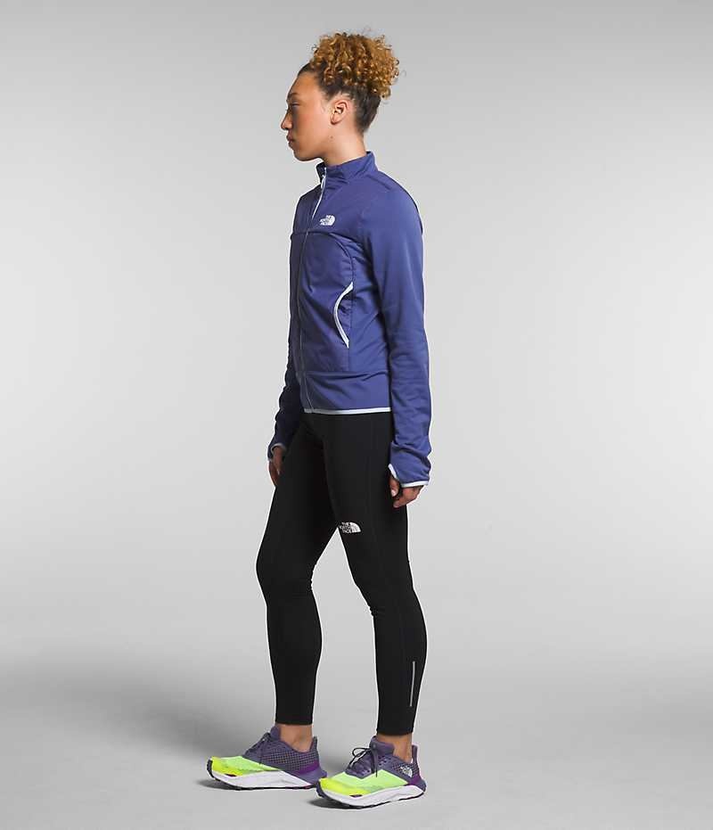 The North Face Kışlık Warm Pro Polar Ceketler Kadın Mavi | TÜRKIYE QIPM
