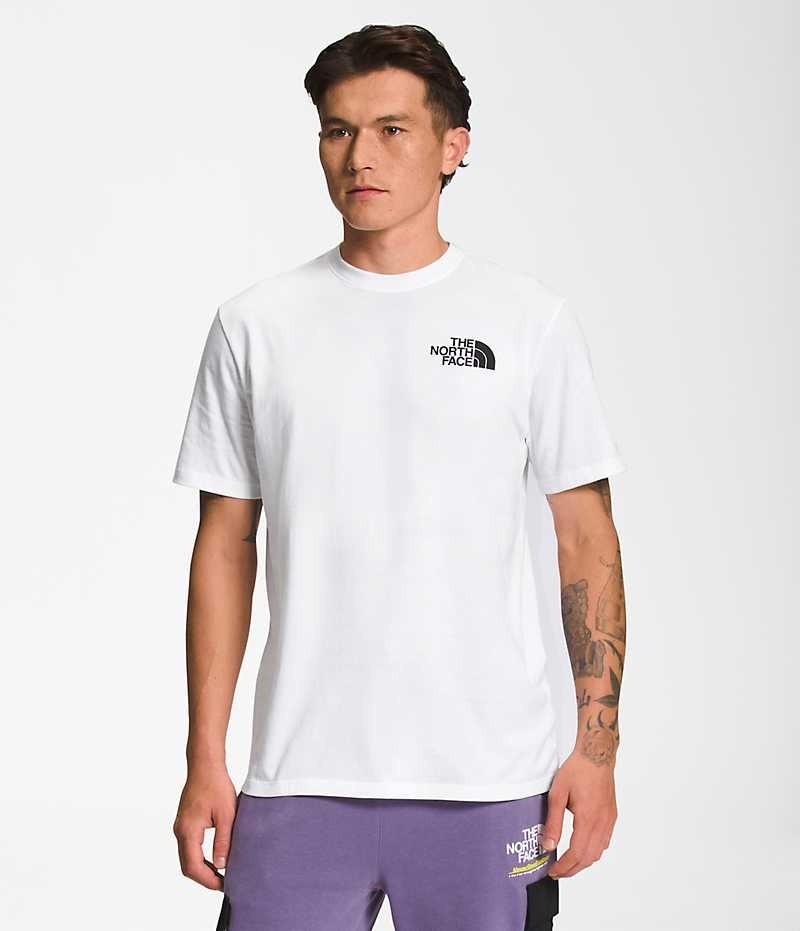 The North Face Kısa Sleeve Box NSE Tişört Erkek Beyaz | TÜRKIYE ONDA