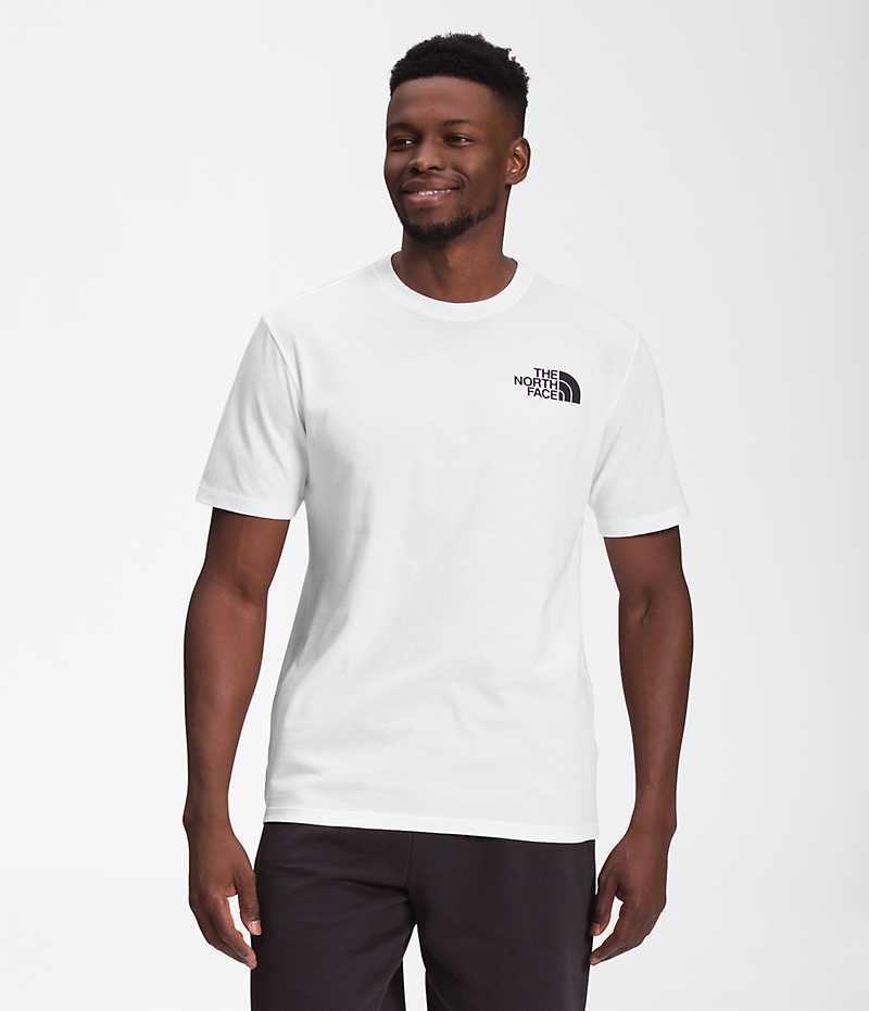 The North Face Kısa Sleeve Box NSE Tişört Erkek Beyaz | ISTANBUL RFSL