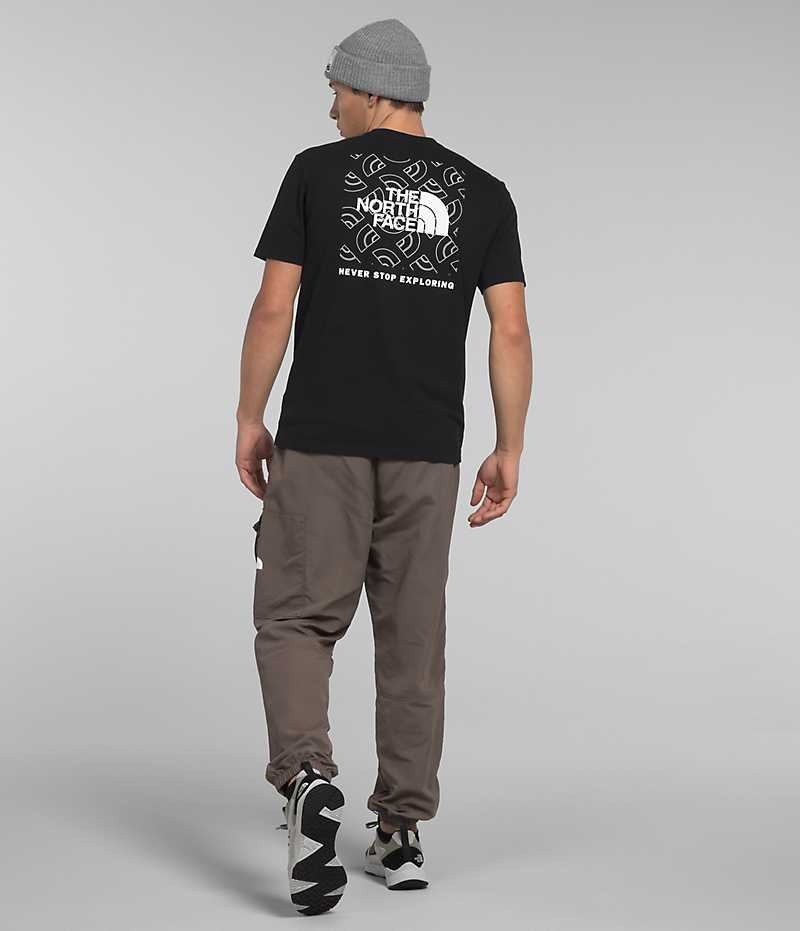 The North Face Kısa Sleeve Box NSE Tişört Erkek Siyah | TÜRKIYE FBRX