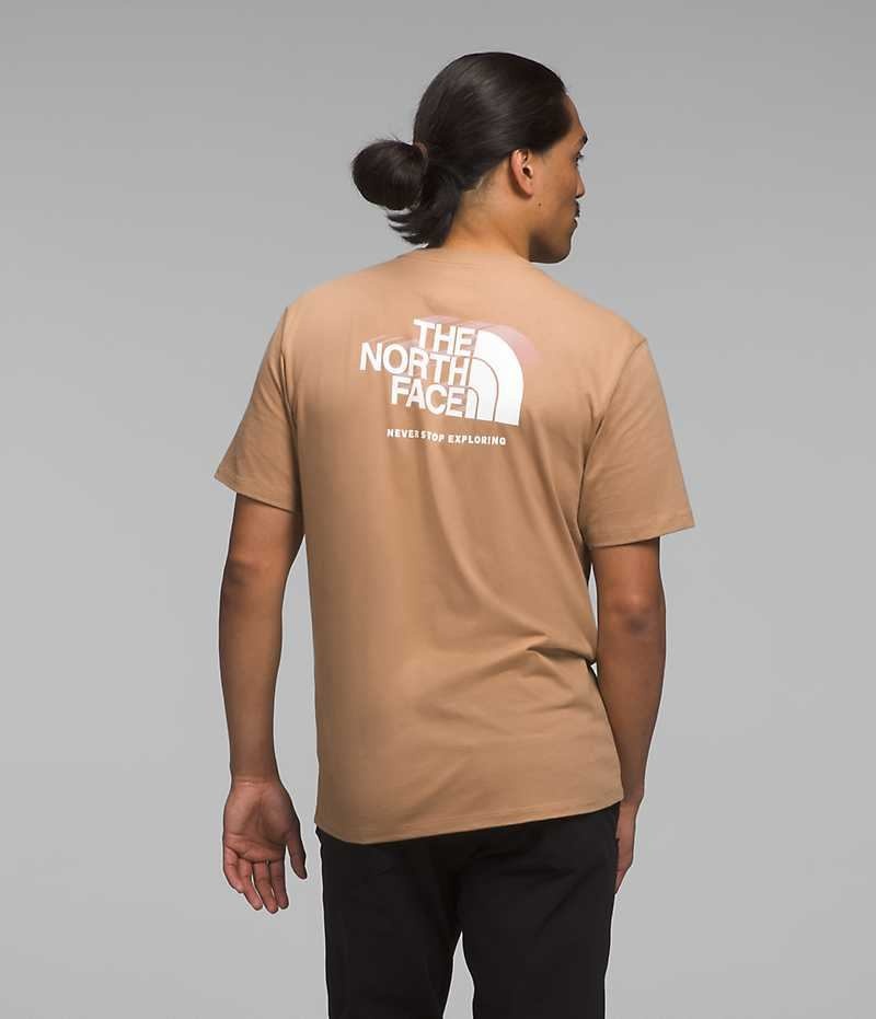 The North Face Kısa Sleeve Box NSE Tişört Erkek Haki | ISTANBUL YWZG