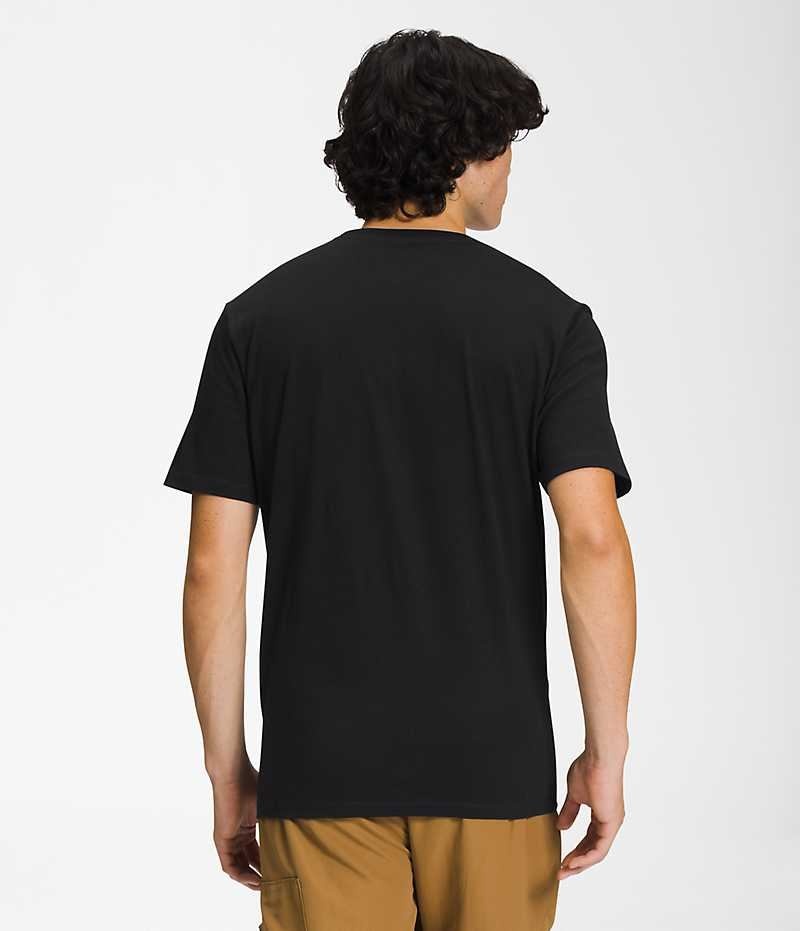 The North Face Kısa Sleeve Brand Proud Tişört Erkek Siyah | ISTANBUL RALE