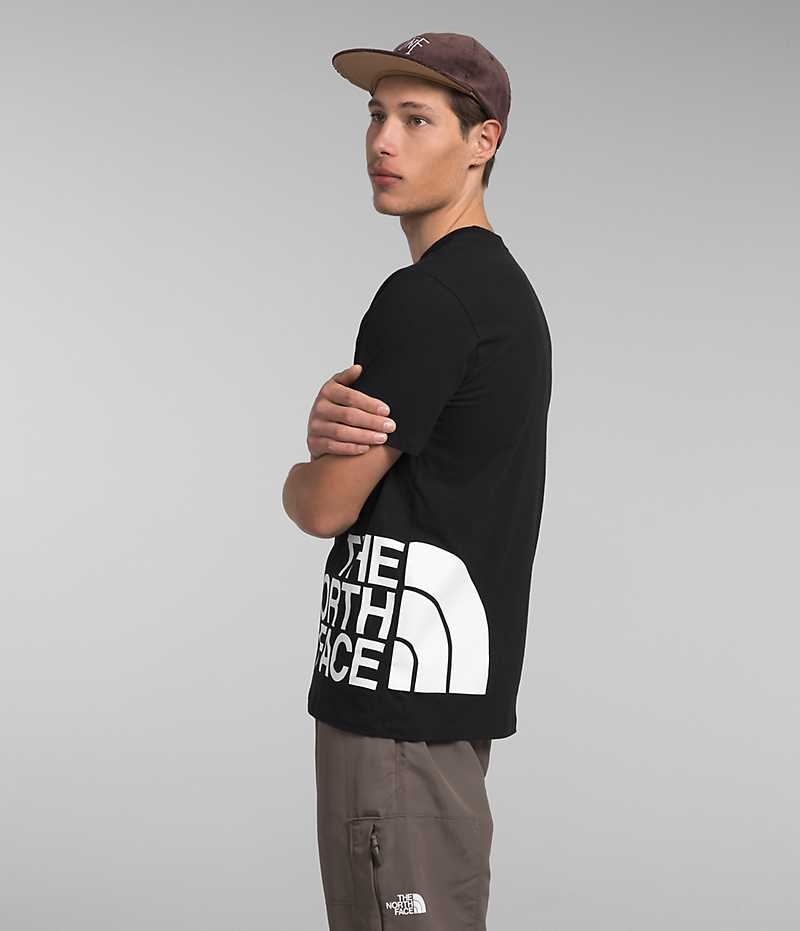 The North Face Kısa Sleeve Brand Proud Tişört Erkek Siyah | TÜRKIYE AYDT