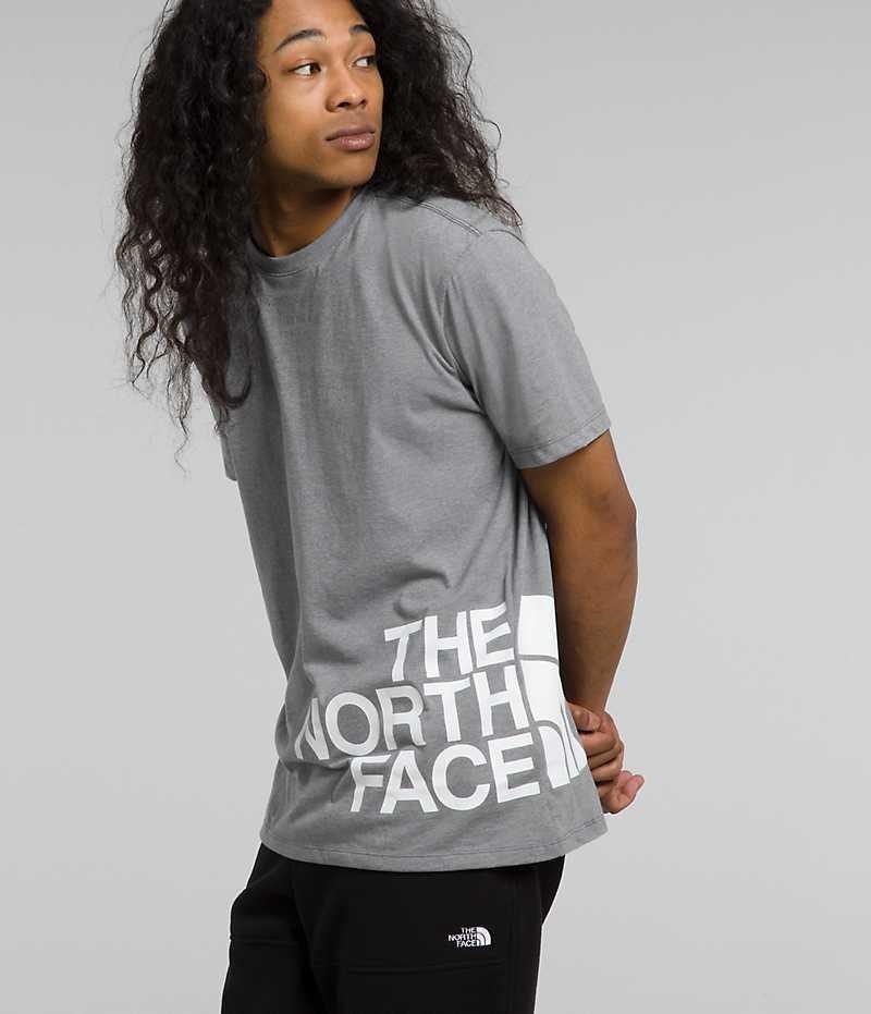 The North Face Kısa Sleeve Brand Proud Tişört Erkek Gri | ISTANBUL XHIA