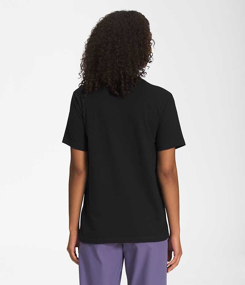 The North Face Kısa Sleeve Half Dome Tişört Kadın Siyah | TÜRKIYE XTZV