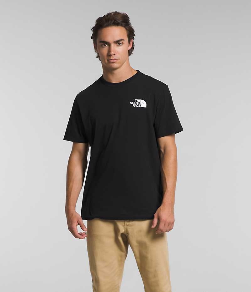 The North Face Kısa Sleeve Solo Tişört Erkek Siyah | ISTANBUL VLTW
