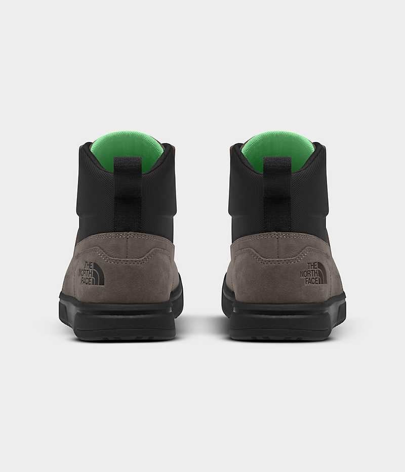 The North Face Larimer Mid Cut Su Geçirmez Kışlık Bot Erkek Kahverengi Siyah | ISTANBUL CLOD