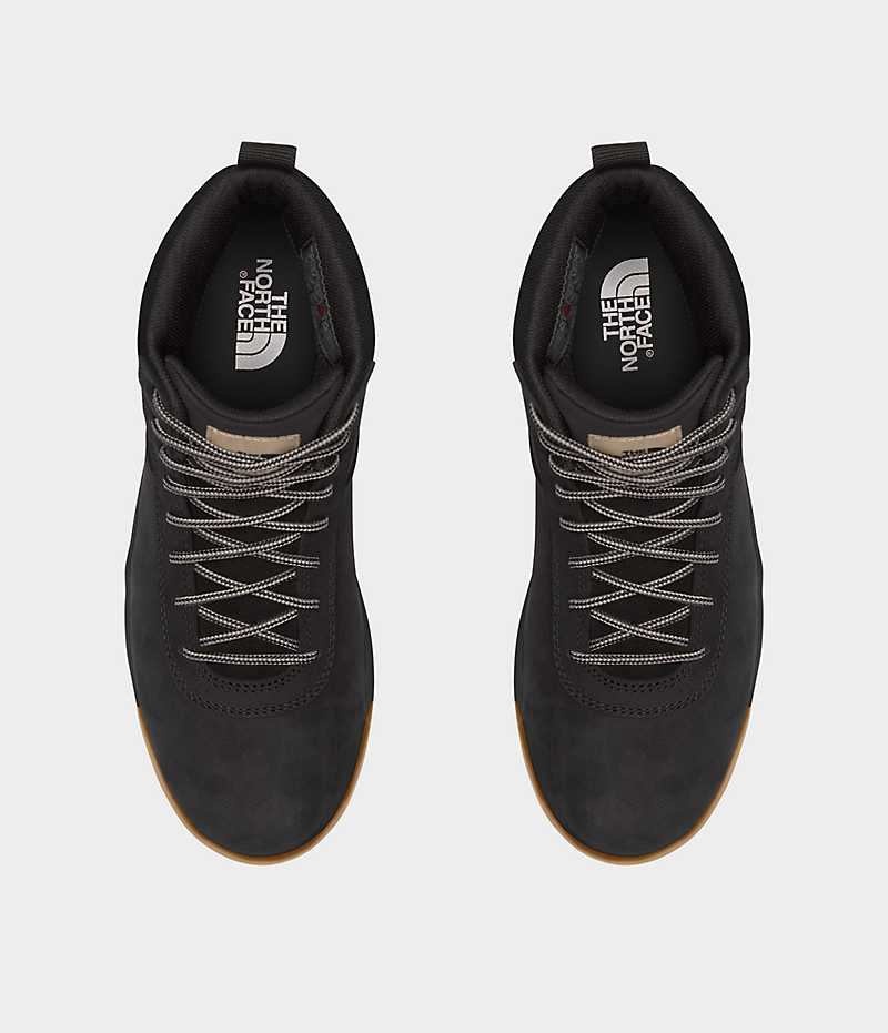 The North Face Larimer Mid Cut Su Geçirmez Kışlık Bot Erkek Siyah | TÜRKIYE FCJD