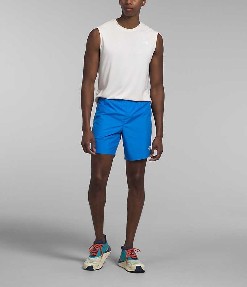 The North Face Limitless Run Şort Erkek Mavi | ISTANBUL FXKY