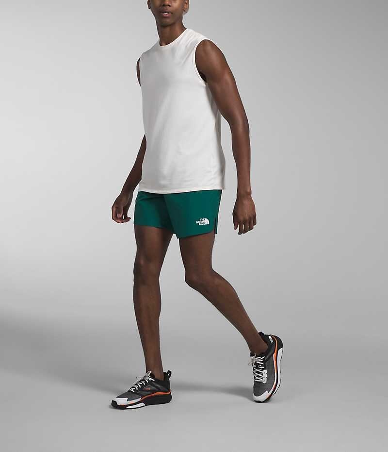 The North Face Limitless Run Şort Erkek Yeşil | TÜRKIYE CPOZ