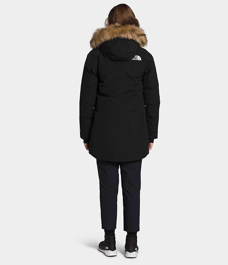 The North Face New Outerboroughs Parka Kadın Siyah | TÜRKIYE UYBV