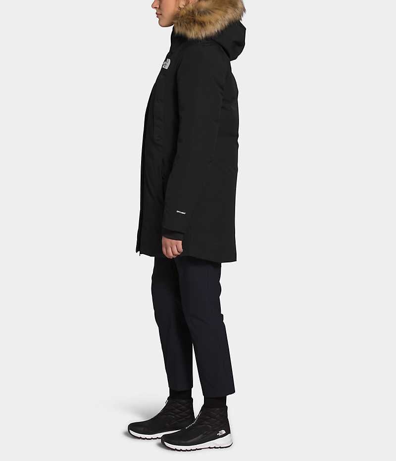 The North Face New Outerboroughs Parka Kadın Siyah | TÜRKIYE UYBV