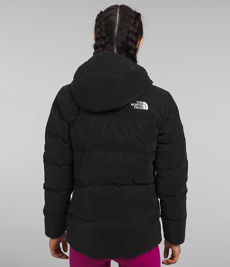 The North Face North Down Fleece-Astar Parka Kiz Çocuk Siyah | TÜRKIYE KBYZ