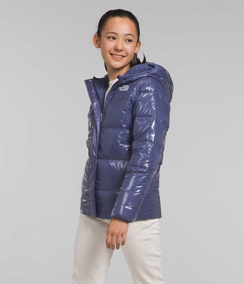 The North Face North Down Fleece-Astar Parka Kiz Çocuk Mavi | ISTANBUL TBVN