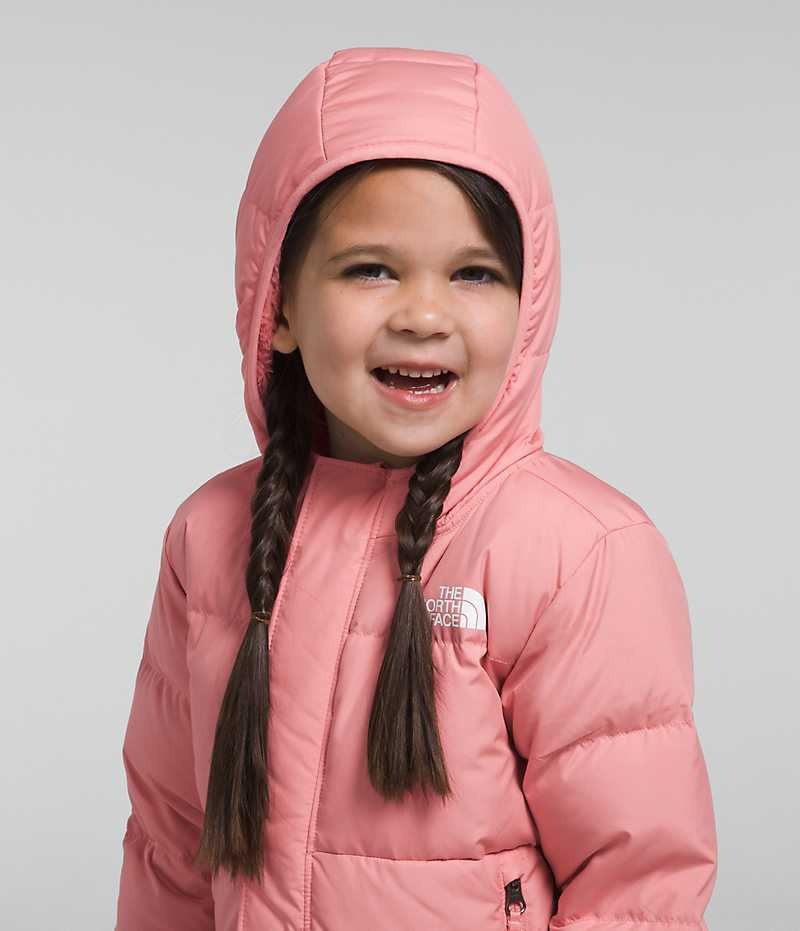 The North Face North Kukuletalı Aşağı Ceket Kiz Çocuk Pembe | ISTANBUL GJZX