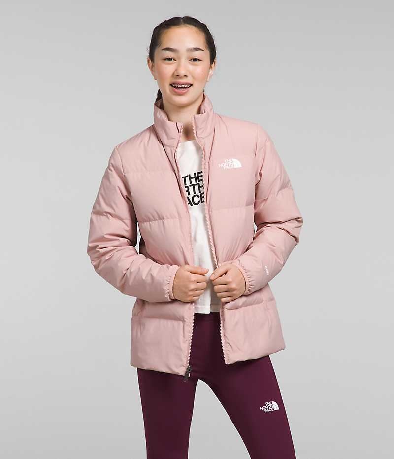 The North Face North Triclimate® Aşağı Ceket Kiz Çocuk Küpe Çiçeği | TÜRKIYE NGVM
