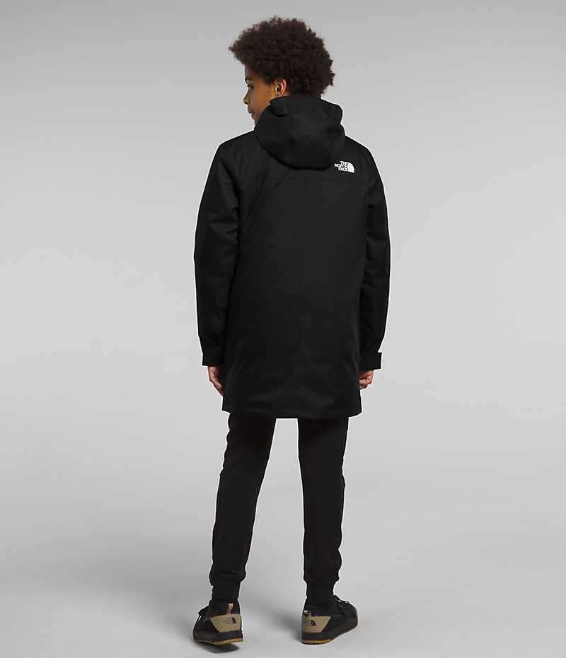 The North Face North Triclimate® Aşağı Ceket Erkek Çocuk Siyah | TÜRKIYE LCJU