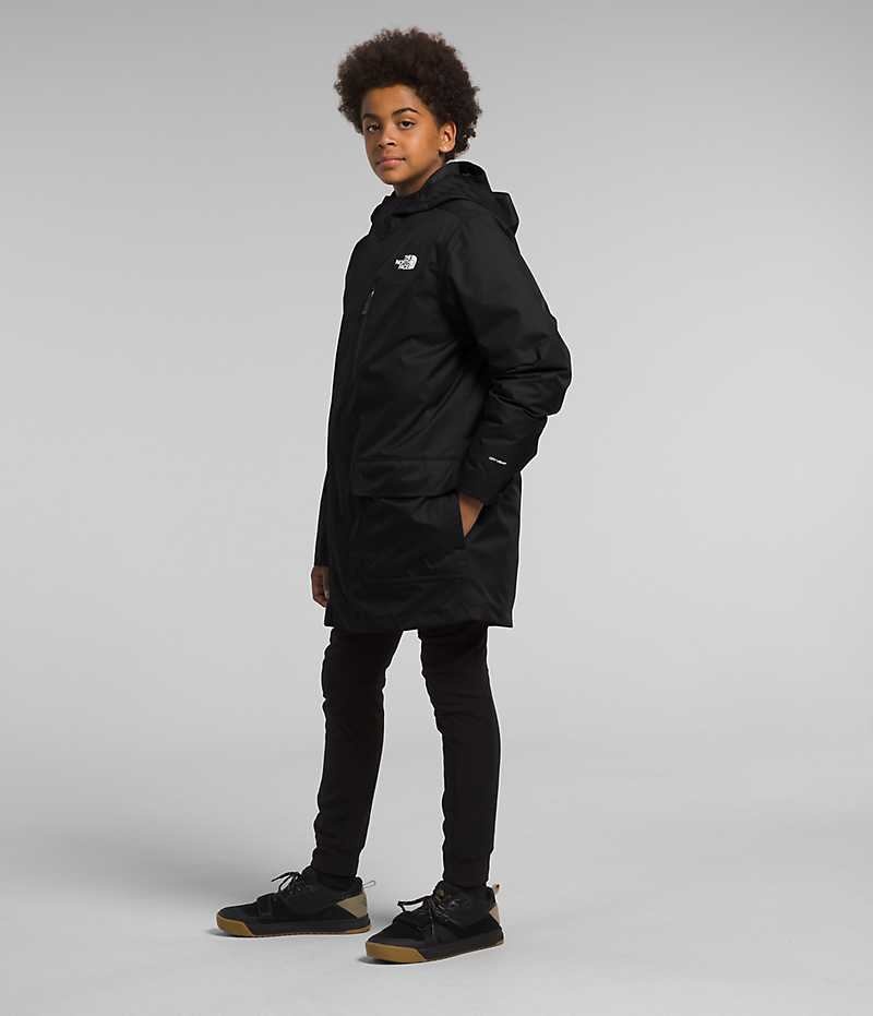 The North Face North Triclimate® Aşağı Ceket Erkek Çocuk Siyah | TÜRKIYE LCJU
