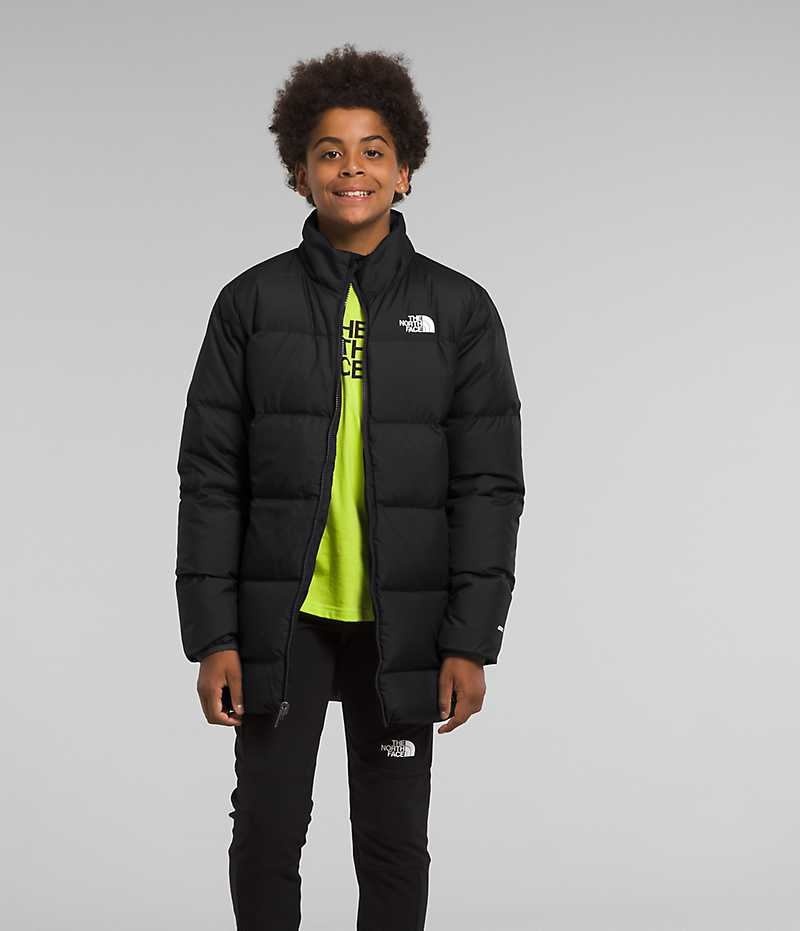 The North Face North Triclimate® Aşağı Ceket Erkek Çocuk Siyah | TÜRKIYE LCJU
