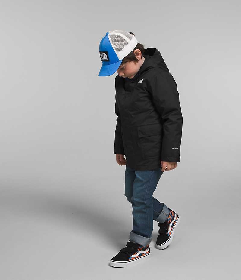 The North Face North Triclimate® Aşağı Ceket Erkek Çocuk Siyah | TÜRKIYE MPQZ