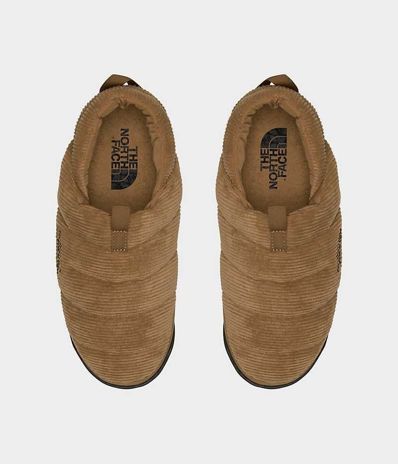 The North Face Nuptse Corduroy Mules Erkek Kahverengi | TÜRKIYE RVZU