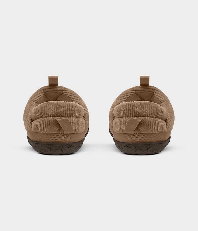 The North Face Nuptse Corduroy Mules Kadın Kahverengi | ISTANBUL NZCY