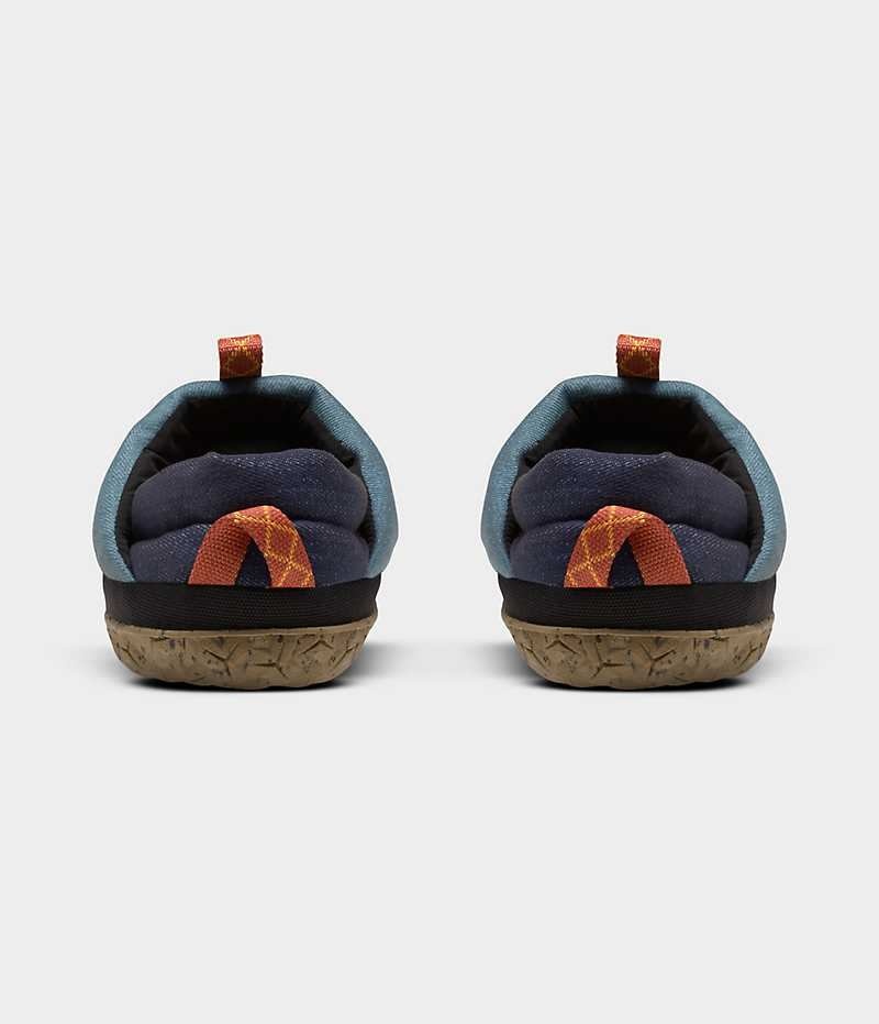 The North Face Nuptse Denim Mules Kadın Mavi | TÜRKIYE QVDC