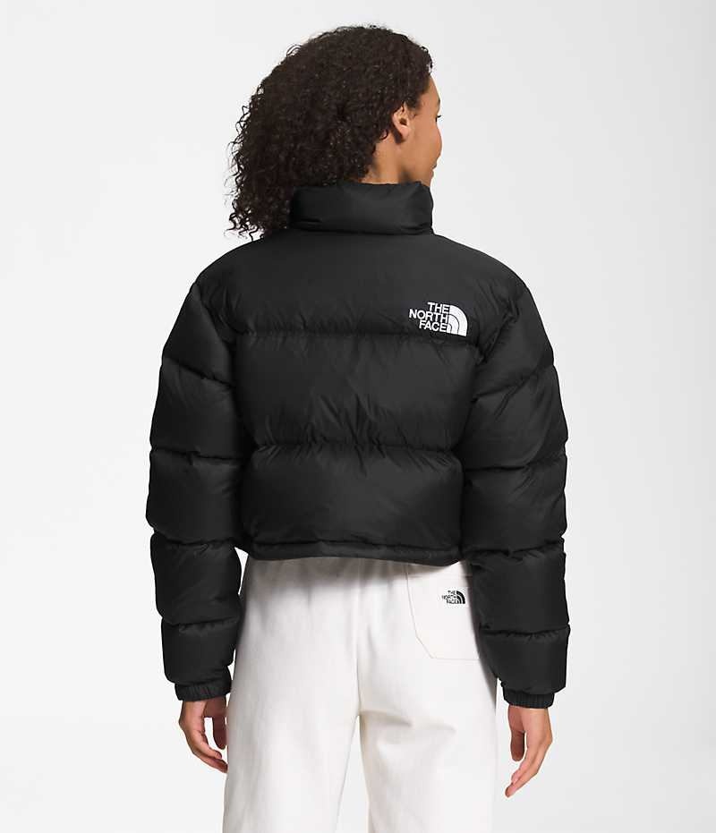 The North Face Nuptse Kısa Aşağı Ceket Kadın Siyah | ISTANBUL ENAY