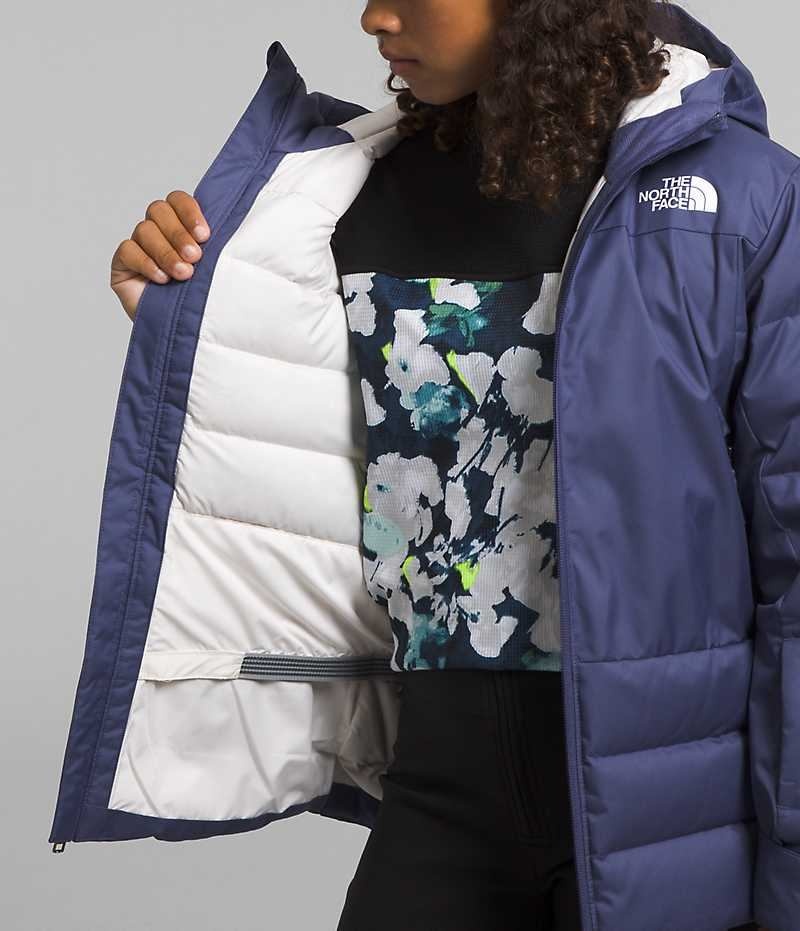 The North Face Pallie Aşağı Ceket Kiz Çocuk Mavi | TÜRKIYE GVIO
