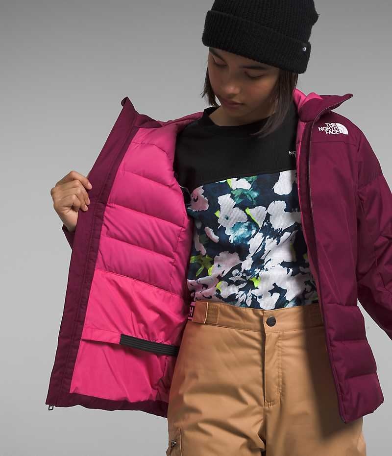 The North Face Pallie Aşağı Ceket Kiz Çocuk Bordo | ISTANBUL BQPF
