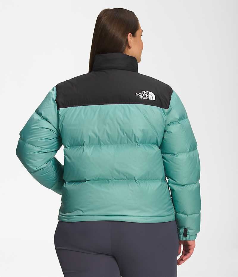 The North Face Plus 1996 Retro Nuptse Aşağı Ceket Kadın Turkuaz | TÜRKIYE ZXIO