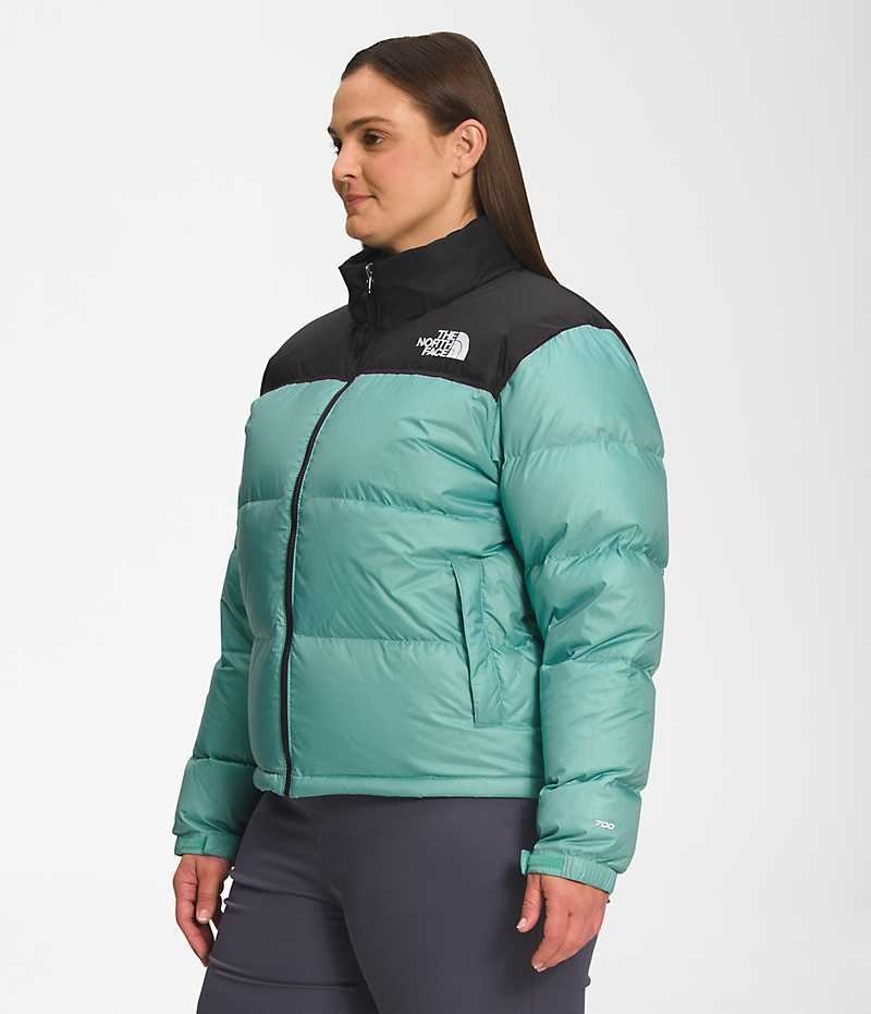 The North Face Plus 1996 Retro Nuptse Aşağı Ceket Kadın Turkuaz | TÜRKIYE ZXIO