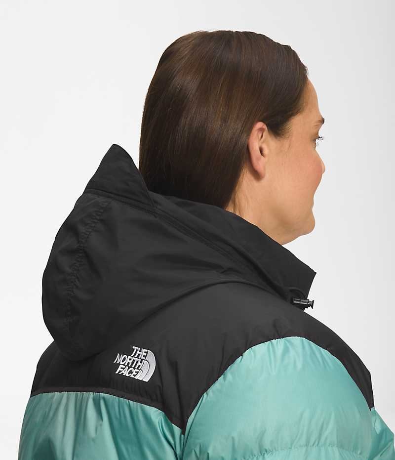 The North Face Plus 1996 Retro Nuptse Aşağı Ceket Kadın Turkuaz | TÜRKIYE ZXIO