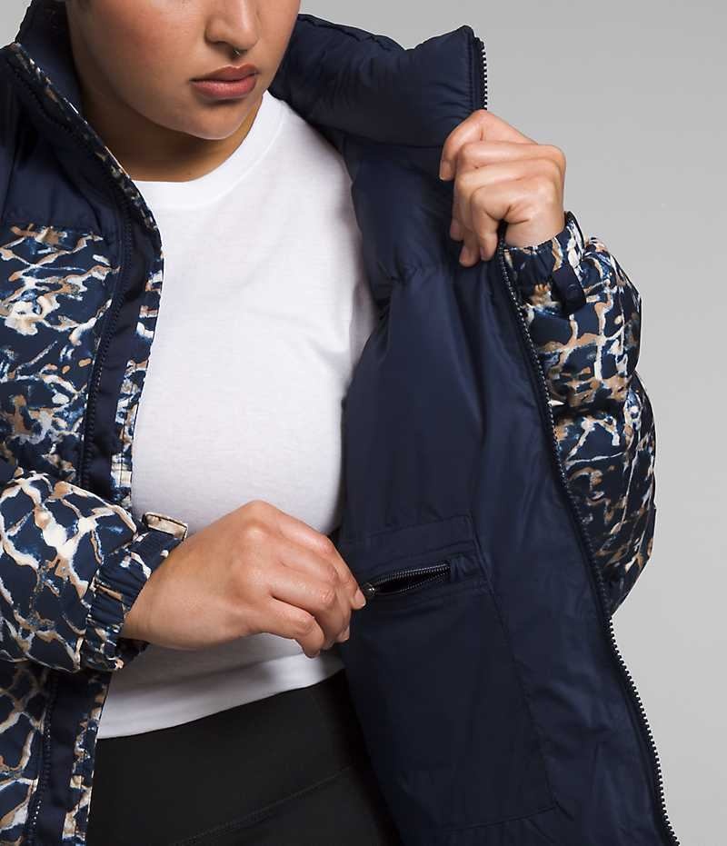 The North Face Plus 1996 Retro Nuptse Aşağı Ceket Kadın Lacivert | TÜRKIYE AYZQ