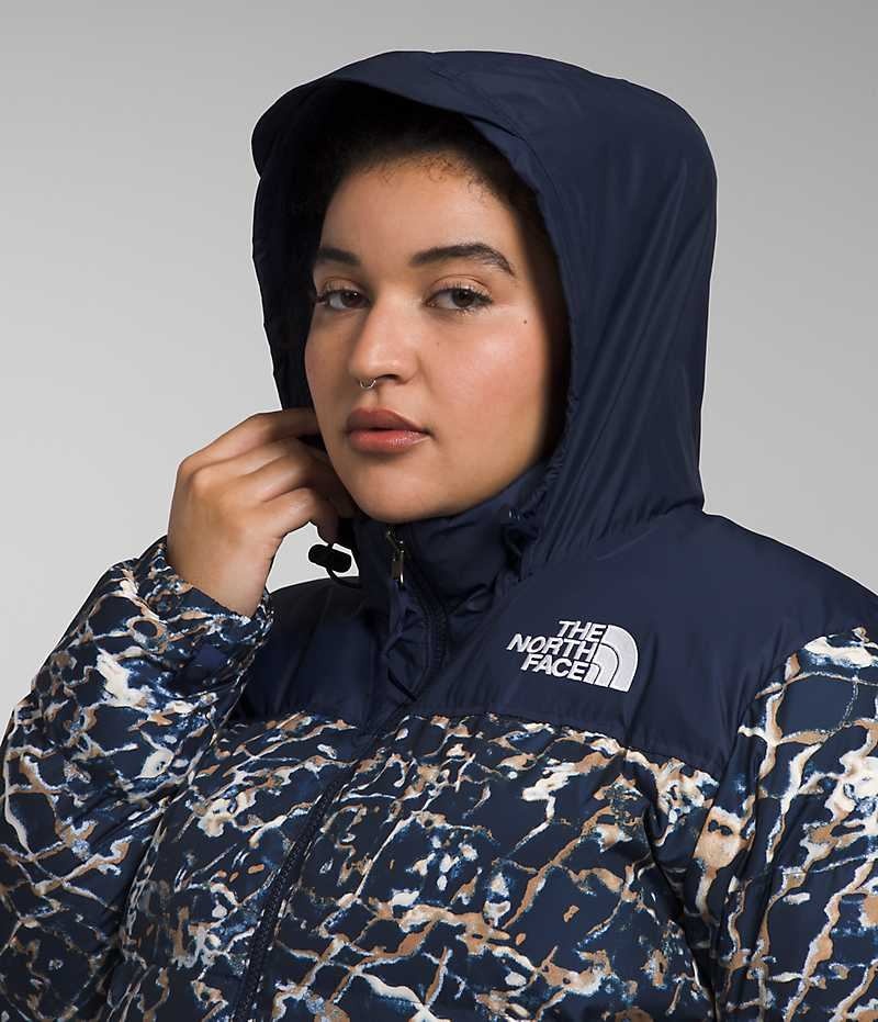 The North Face Plus 1996 Retro Nuptse Aşağı Ceket Kadın Lacivert | TÜRKIYE AYZQ