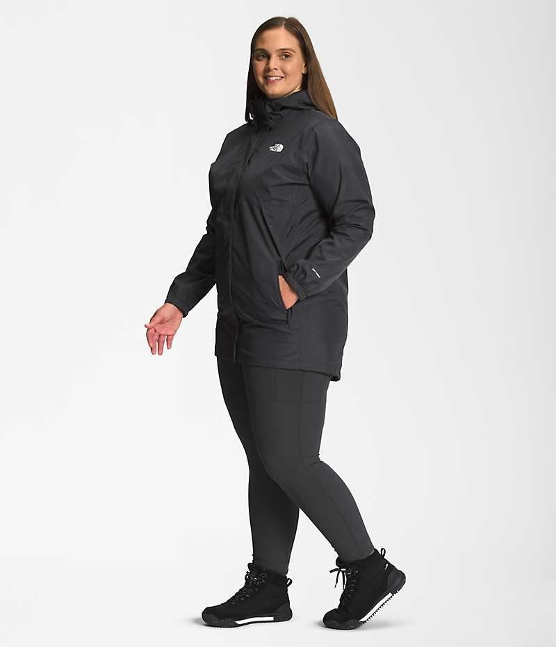 The North Face Plus Antora Parka Kadın Gri | TÜRKIYE KIOX