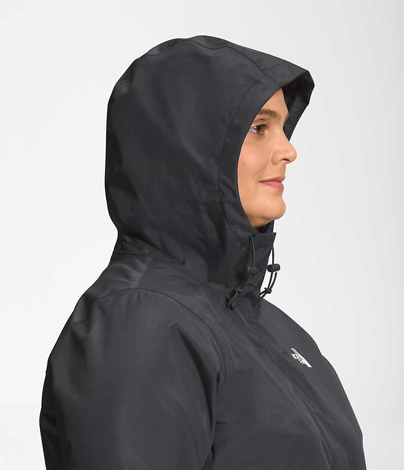 The North Face Plus Antora Parka Kadın Gri | TÜRKIYE KIOX