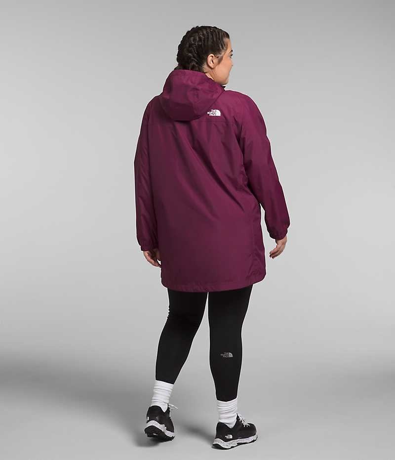 The North Face Plus Antora Parka Kadın Küpe Çiçeği | ISTANBUL AQDF